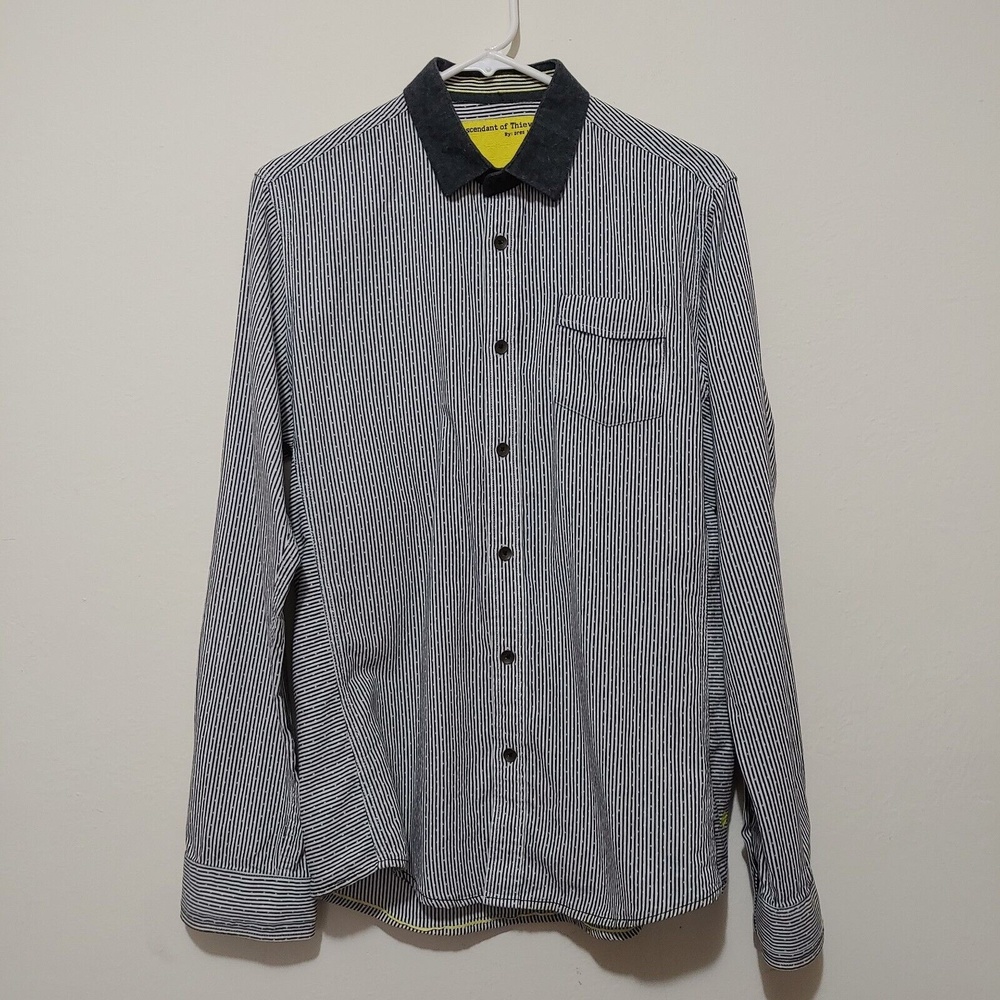 Decendents Of Theives by Dres Ladre Limited Edition 605, Stripe Shirt B03-0126